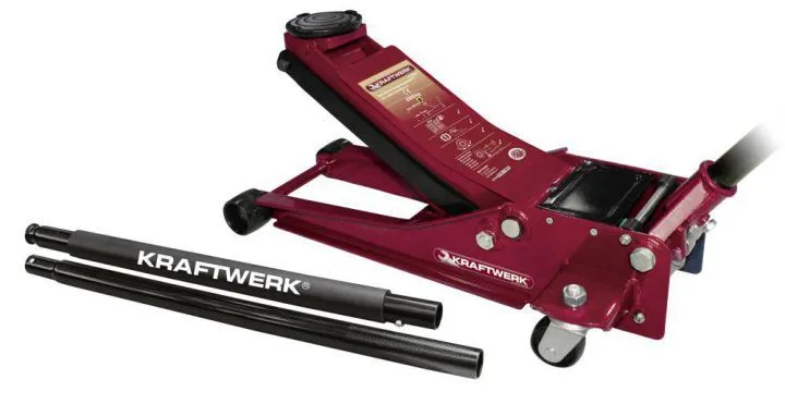 KRAFTWERK Hydraulischer Werkstatt Rangier Wagenheber 2T
