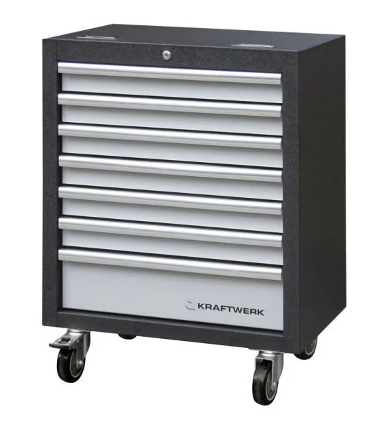 KRAFTWERK MOBILIO Roll Schubladenschrank 7 Schubladen
