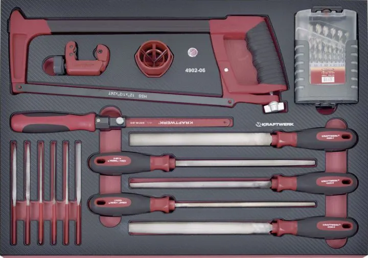 KRAFTWERK Feilen Sägen und Bohrersatz EVA 35 Teile