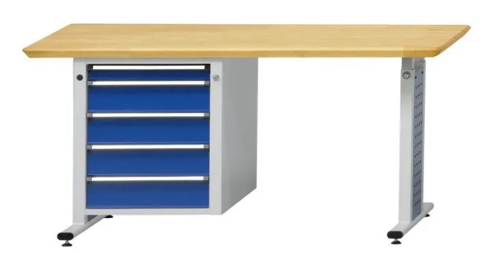 Anke Kombiwerkbank 704VC Serie VC 1530mm Buche Massiv Platte 430.046