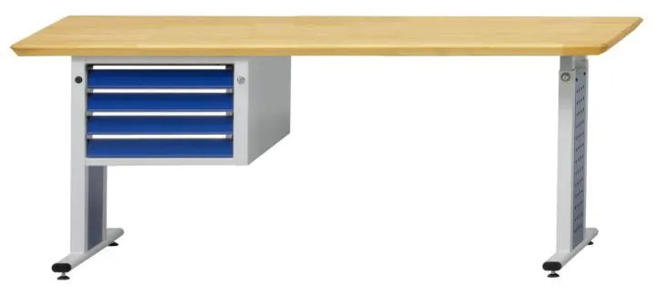 Anke Kombiwerkbank 624VC Serie VC 2030mm Buche Massiv Platte 430.126