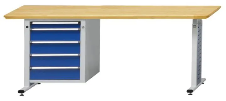 Anke Kombiwerkbank 724VC Serie VC 2030mm Buche Massiv Platte 430.146