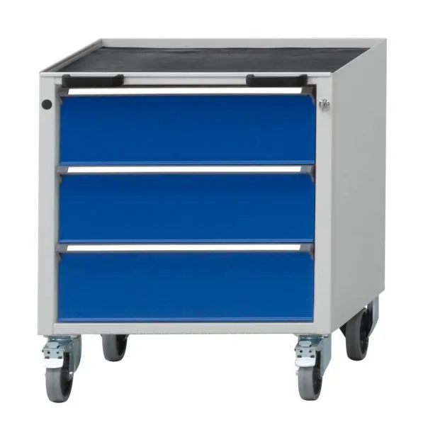 Anke Rollcontainer Modell 53V Serie V 660 Wanne mit Antirutschmatte 450.206