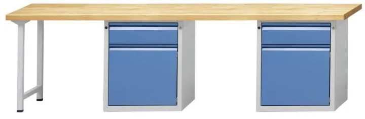 Anke Kombiwerkbank 901E Serie E 2800 Buche Massiv Platte 511.100