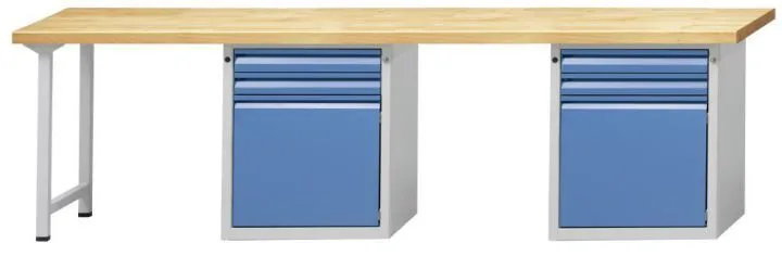 Anke Kombiwerkbank 902E Serie E 2800 Buche Massiv Platte 511.109