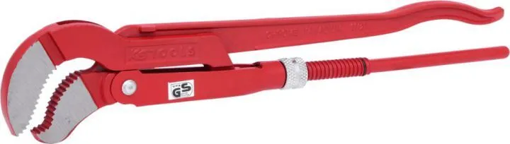 KS Tools 45 Grad gewinkelte Eckrohrzange 1.1/2 Zoll