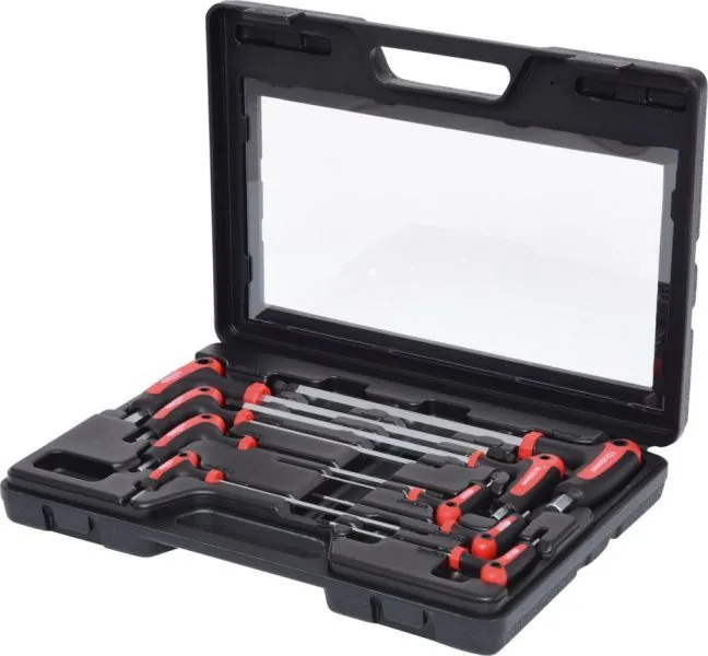 KS Tools ERGOTORQUEplus T Griff Innensechskant Kugelkopf Schlüssel Satz 9 Teile