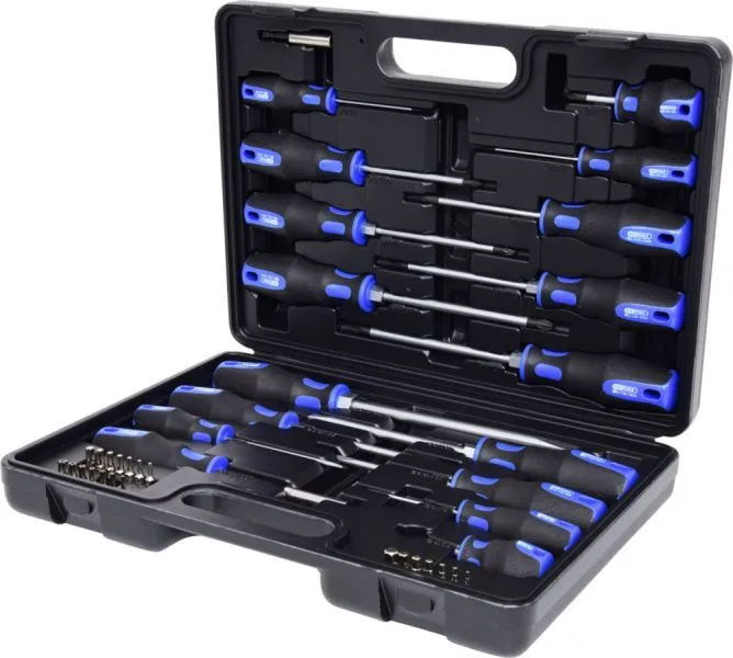 KS Tools ERGOTORQUEplus Schraubendreher und Bit Satz 39 teilig