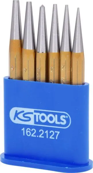 KS Tools Durchtreibersatz in Kunststoffständer 6 Teile