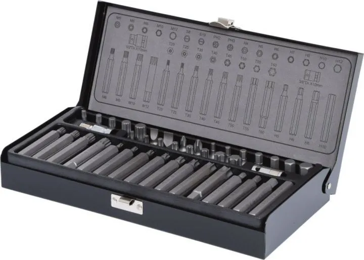 KS Tools 10mm CLASSIC Bit Satz 42 teilig