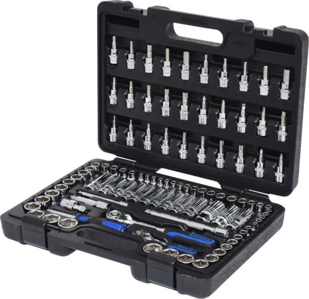 KS Tools 1/4 Zollund 3/8 Zoll CHROMEplus Steckschlüssel Satz 99-teilig