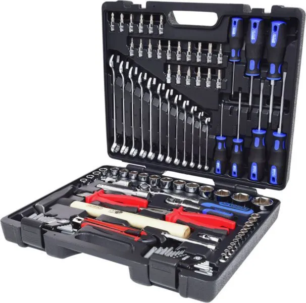 KS Tools 1/4 Zoll - 1/2 Zoll CHROMEplus Universal Werkzeug Satz 97 teilig