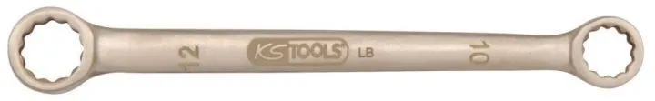 KS Tools BRONZEplus Doppel-Ringschlüssel gerade 6x7 mm