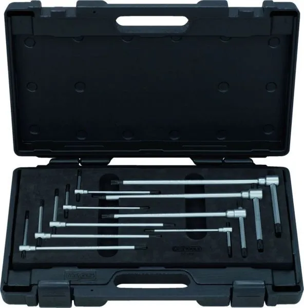 KS Tools 3 Wege T Griff Torx Schlüssel Satz 9 Teile