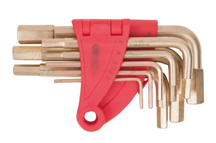 KS Tools BRONZEplus Innensechskant Winkelstiftschlüssel Satz 8 Teile