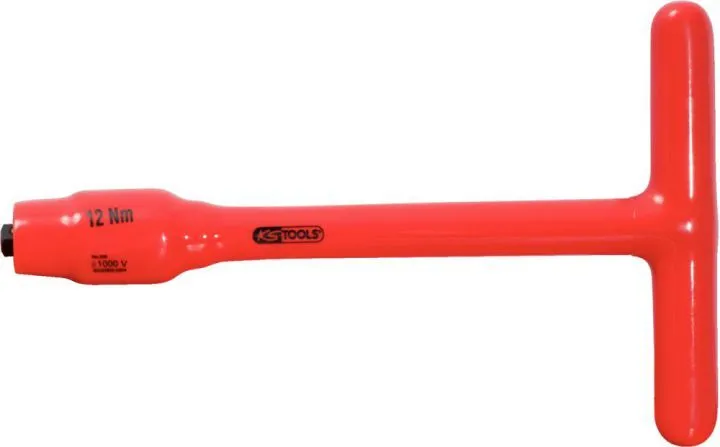 KS Tools 3/8 Zoll Festeingestellter Drehmomentbegrenzer mit Schutzisolierung 12 Nm