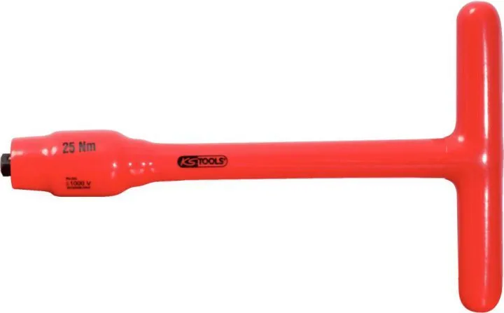 KS Tools 3/8 Zoll Festeingestellter Drehmomentbegrenzer mit Schutzisolierung 25 Nm