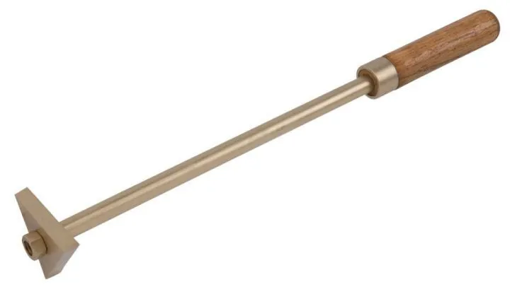 KS Tools BRONZEplus Dreikant Plattenschaber 420 mm