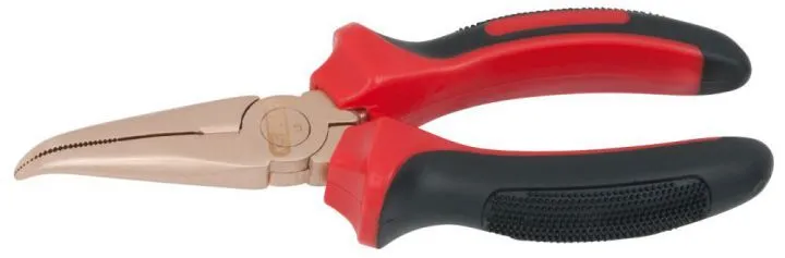 KS Tools BERYLLIUMplus Telefonzange gewinkelt 180 mm