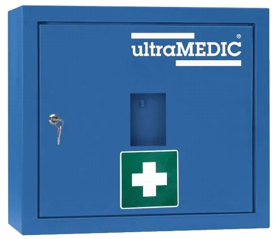 Anbau-Verbandschrank ultraTOP-LOCKER "022", ohne Inhalt, blau