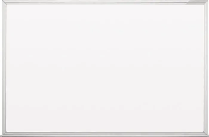 Schreibtafel B600xH450mm Stahlbl.weiß magn.m.Aluminiumrahmen MAGNETOPLAN