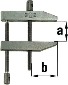 Parallelschraubzwinge PA Spann-W.46mm A.26mm BESSEY