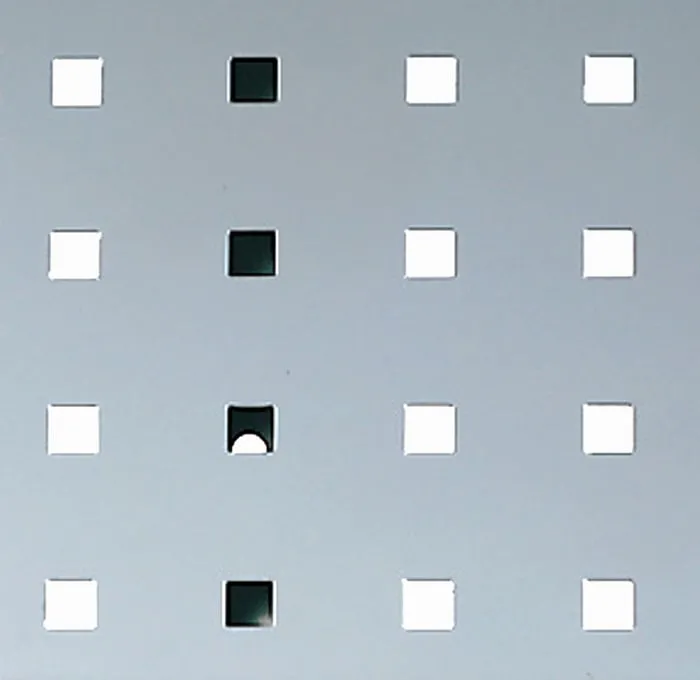 Lochplatte B457xL1981mm lichtgrau BOTT