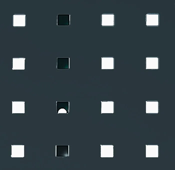 Lochplatte B457xL990mm grau BOTT