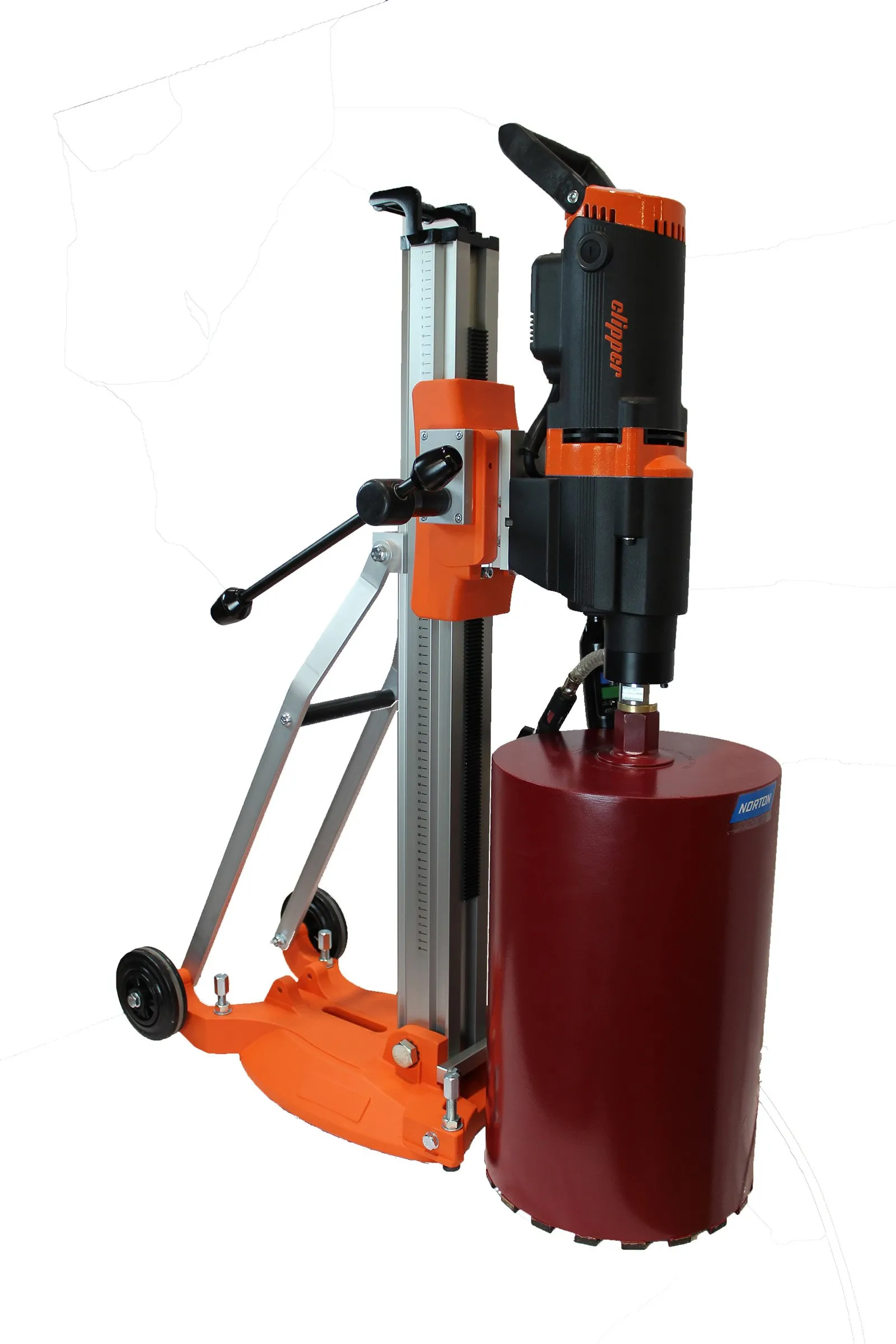 Norton Clipper Kernbohr-Komplettmodell CDR 353 + Distanzplatte