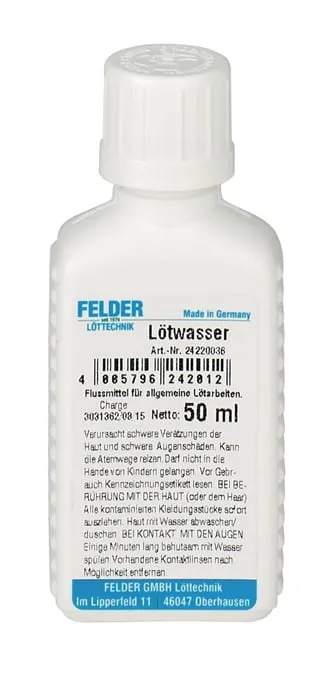 Lötwasser 50 ml FELDER VE: 5St.