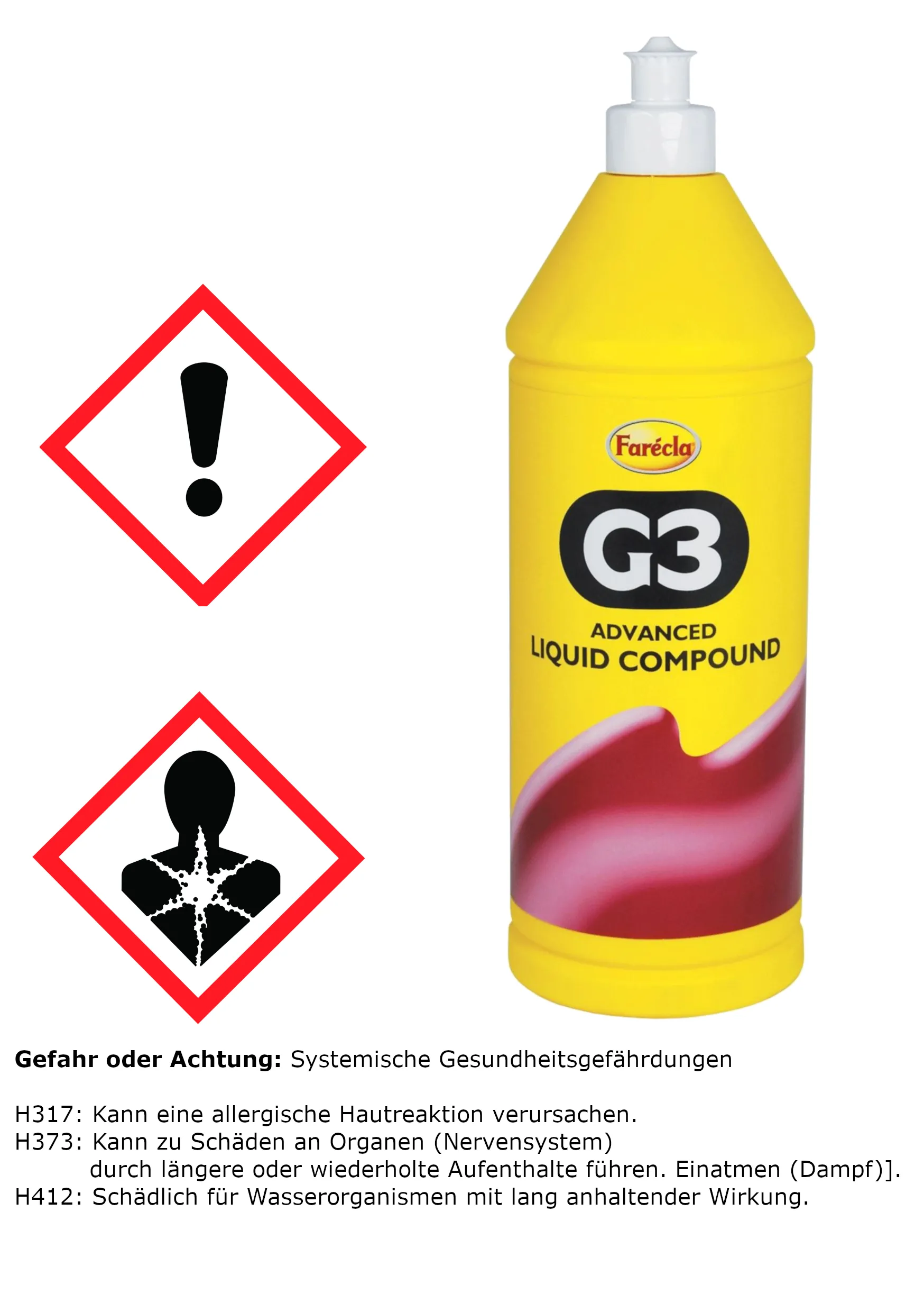 Farécla Politur Flüssig Advanced G3 Liquid 1 L