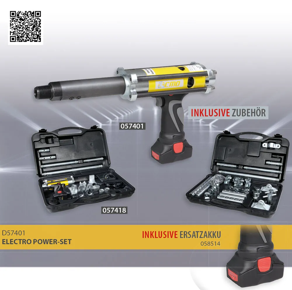 GYS Zug Druck Presse ELECTRO POWER D57401 viel Zubehör