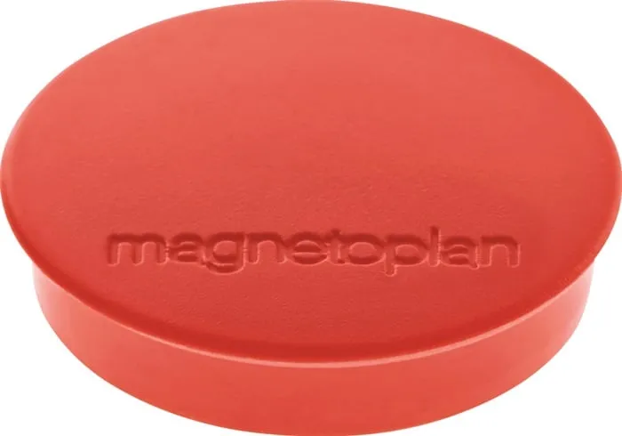 Magnet Basic D.30mm rot MAGNETOPLAN VE: 10St.