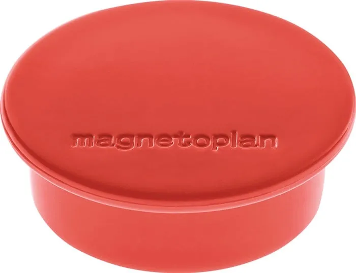 Magnet Premium D.40mm rot MAGNETOPLAN VE: 10St.