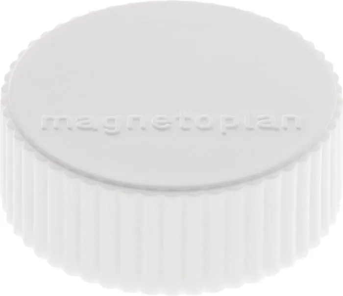 Magnet Super D.34mm weiß MAGNETOPLAN VE: 10St.