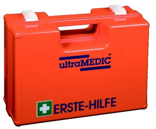 Erste-Hilfe-Koffer ultraBOX "BASIC", mit Füllung DIN 13157, orange