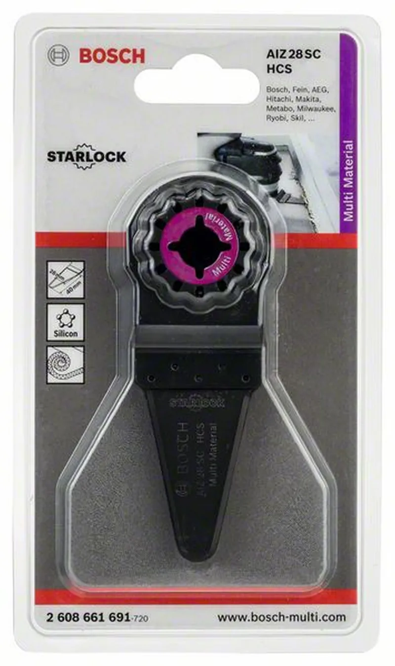 BOSCH HCS Universalfugenschneider AIZ 28 SC 28 x 40 mm 1er-Pack 2608661691