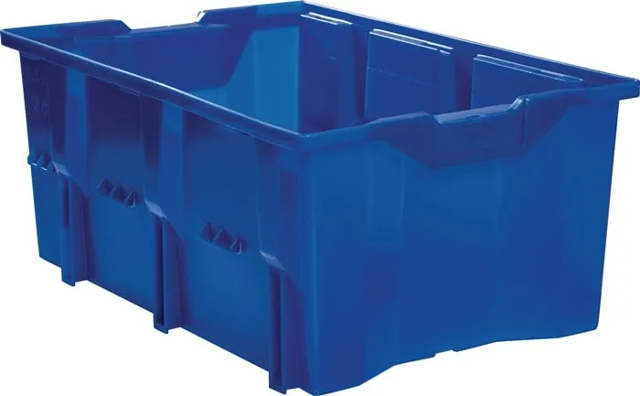 Drehstapelbehälter PP blau L480xB312xH200mm LA-KA-PE