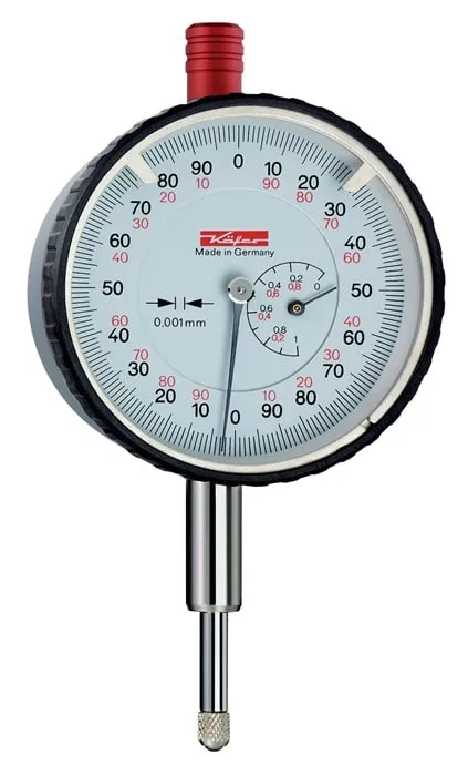 Messuhr FM1000/5 T 5mm Abl.0,001mm KÄFER