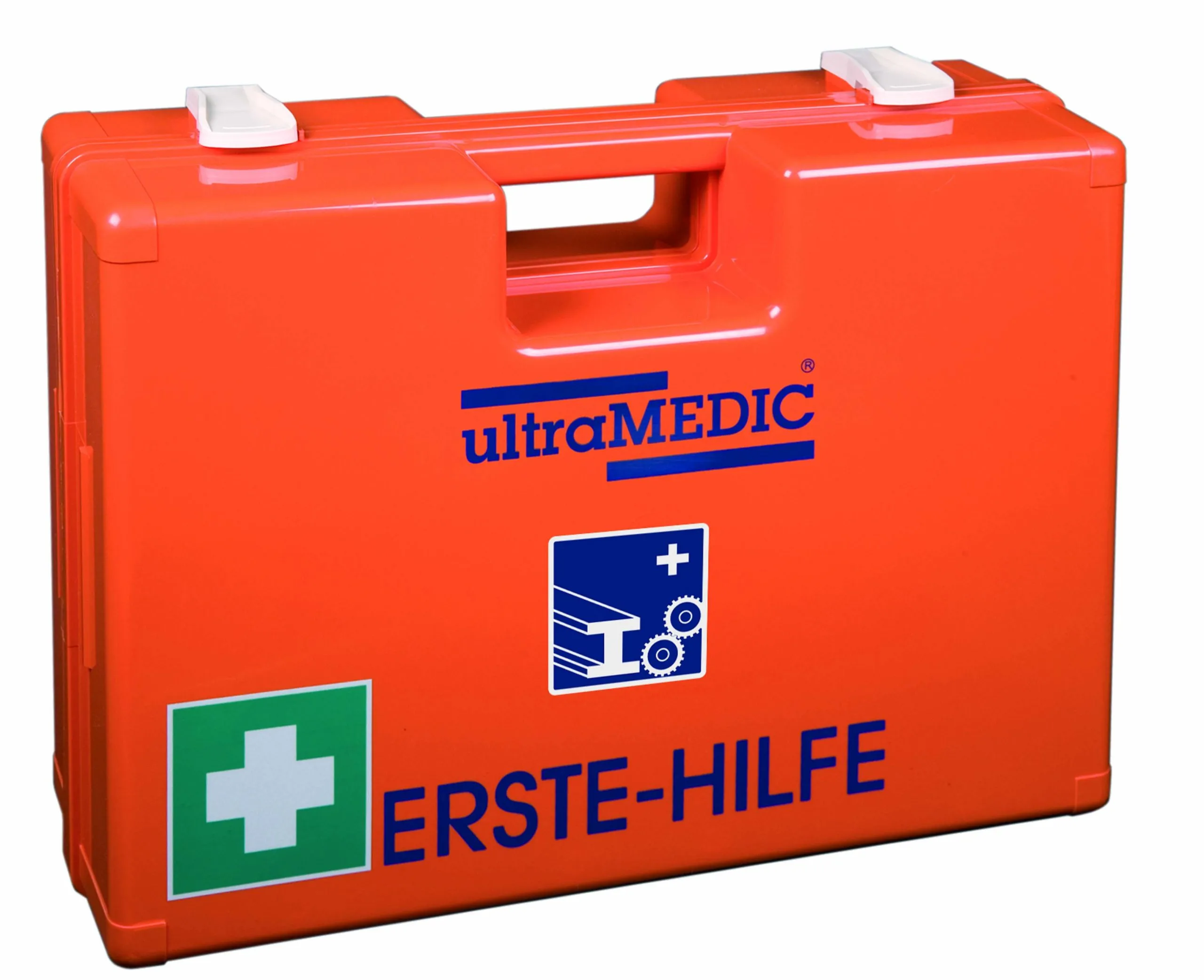 Erste-Hile-Koffer ultraBOX "METALLBRANCHE", mit Spezialfüllung, orange