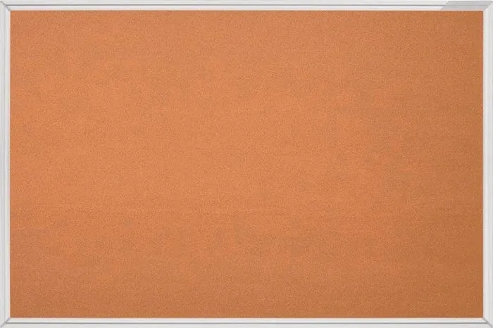 Korktafel B900xH600mm natur m.Aluminiumrahmen MAGNETOPLAN