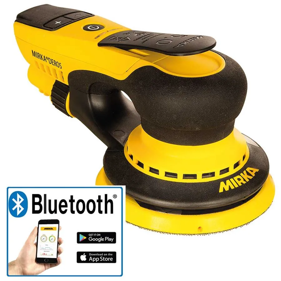 MIRKA DEROS Elektro Exzenterschleifer 125mm 5mm Hub 550CV MID5502022