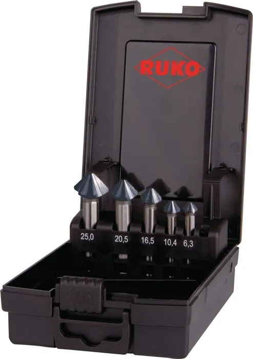 Kegelsenkersatz DIN 335 90Grad ULTIMATECUT 6,3-25,0mm HSSE-Co 5 RUnaTEC 5-tlg.