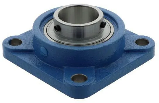 Flanschlager-Gehäuseeinheit UCF319 95mm viereckig SNR