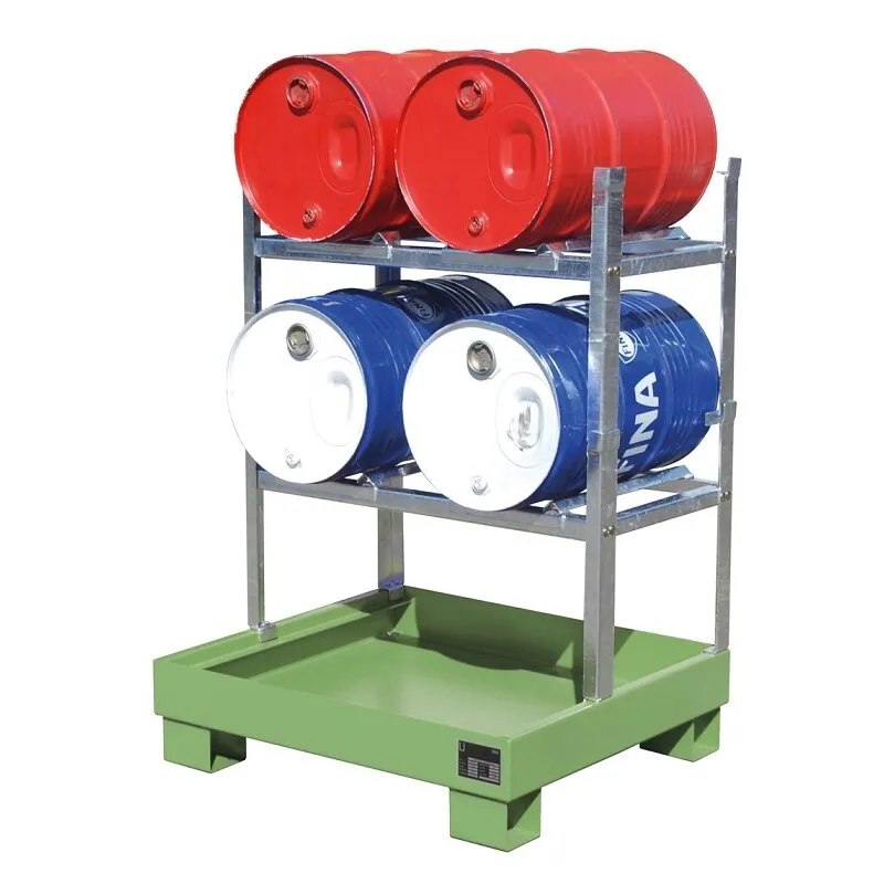 Abfüllstation für 4x 60 Liter Fässer