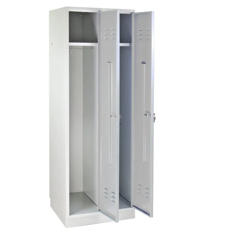 ADB Umkleideschrank Regular Spind lichtgrau 1775x600x500 mm