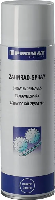Zahnradspray 500 ml schwarz Spraydose PROMAT CHEMICALS VE: 6St.