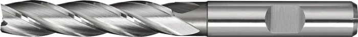 Schaftfräser DIN 844 TypN D.4mm Einsatz-L.25mm HSS-Co8 Weldon