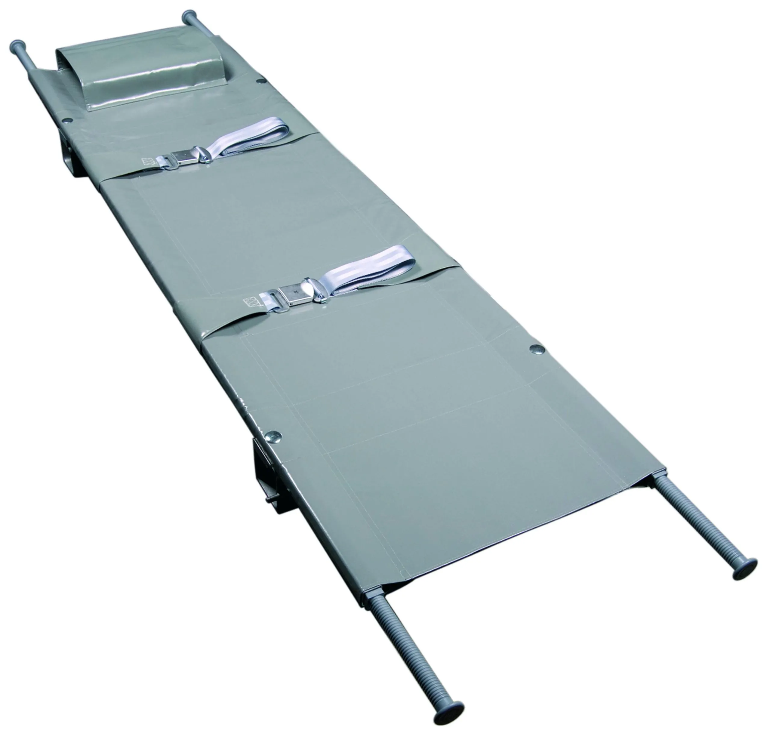 Krankentrage ultraSTRETCHER "0710 M", 2 Gleit-, 2 Rollenfüße, monofil