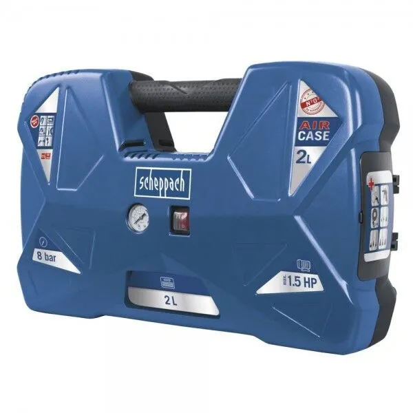 SCHEPPACH Kompressor Aircase 230V 50Hz 1100W 2L